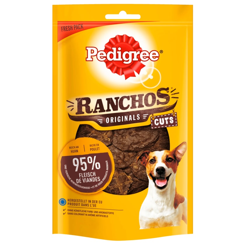 Pedigree Hundesnacks Ranchos Cuts Rind 65g